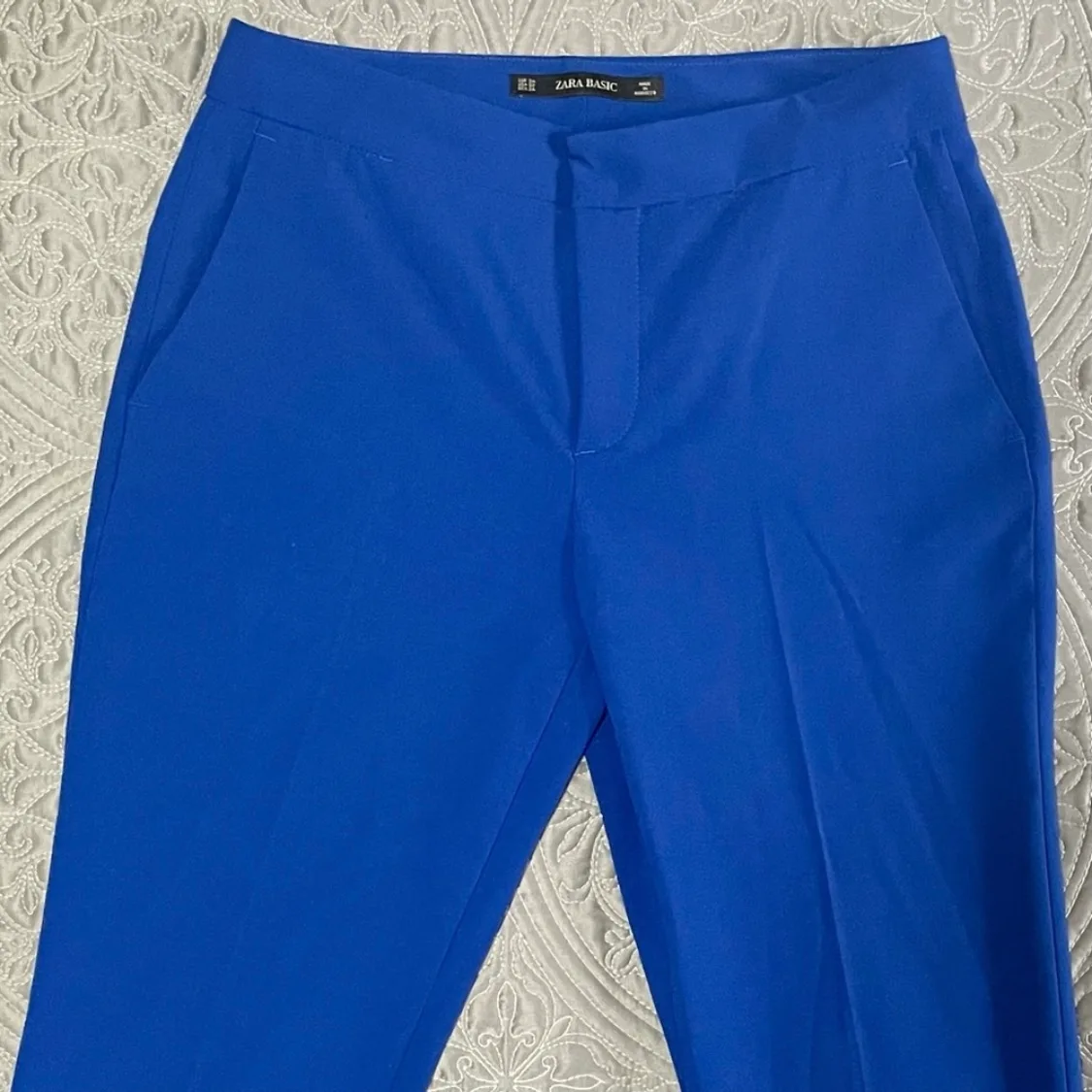 Zara Blue Suit Pants image indicator(2)