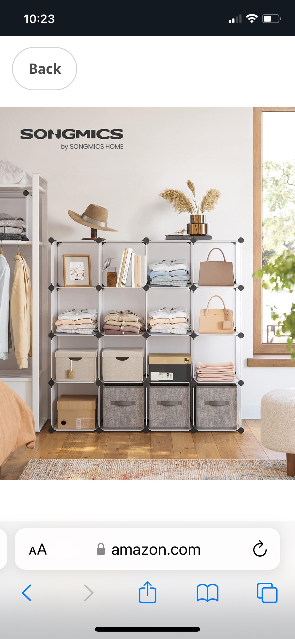 16 Cube Storage Organizer