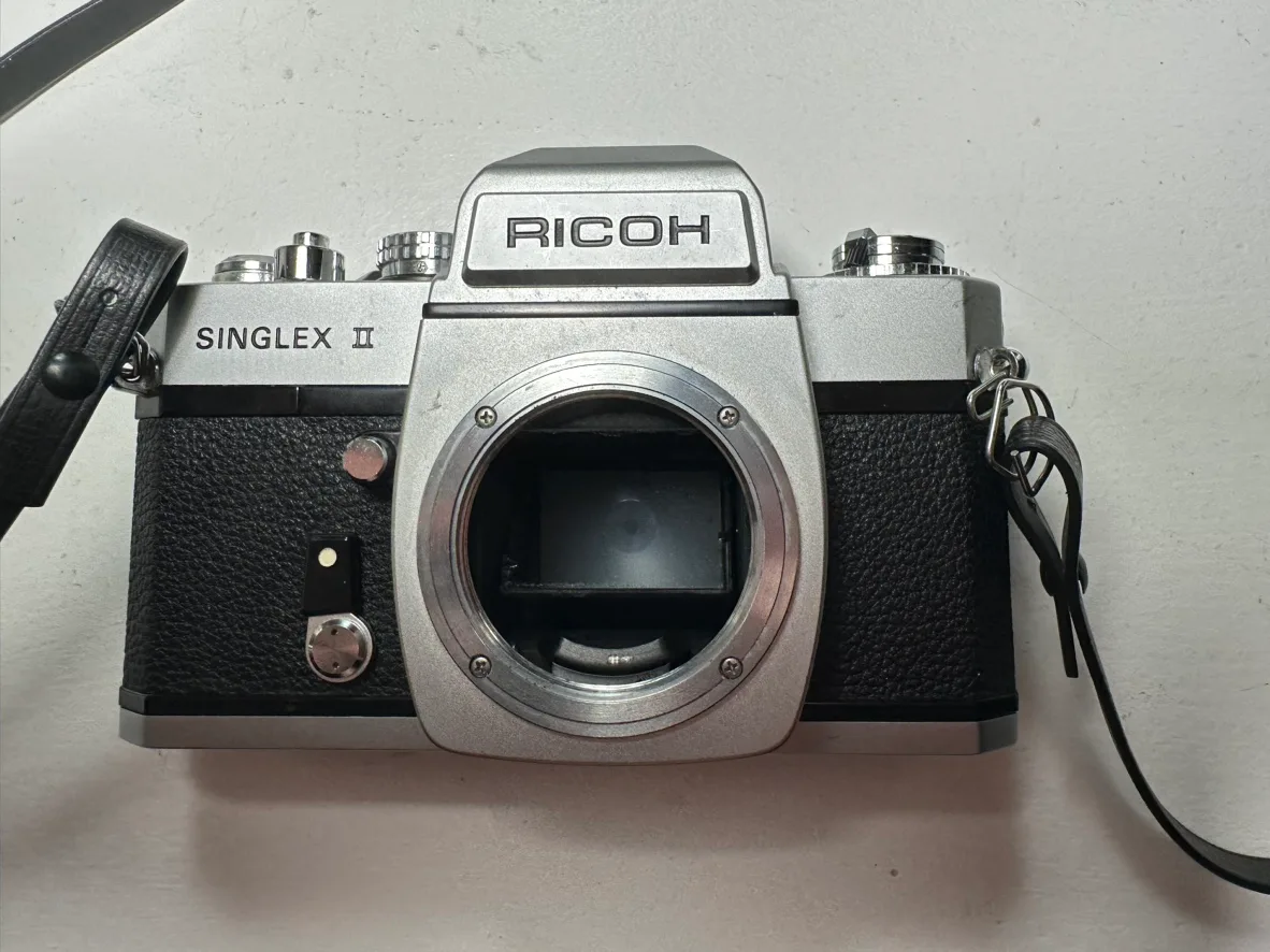 Ricoh Singlex II Film Camera + Vintage Light Meter thumbnail