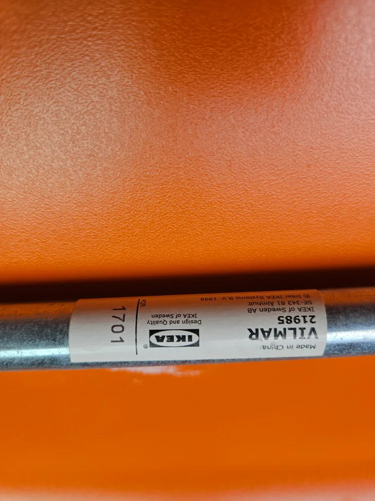 Moving sale-Set of 4 IKEA Vilmar Orange Chairs image indicator(4)