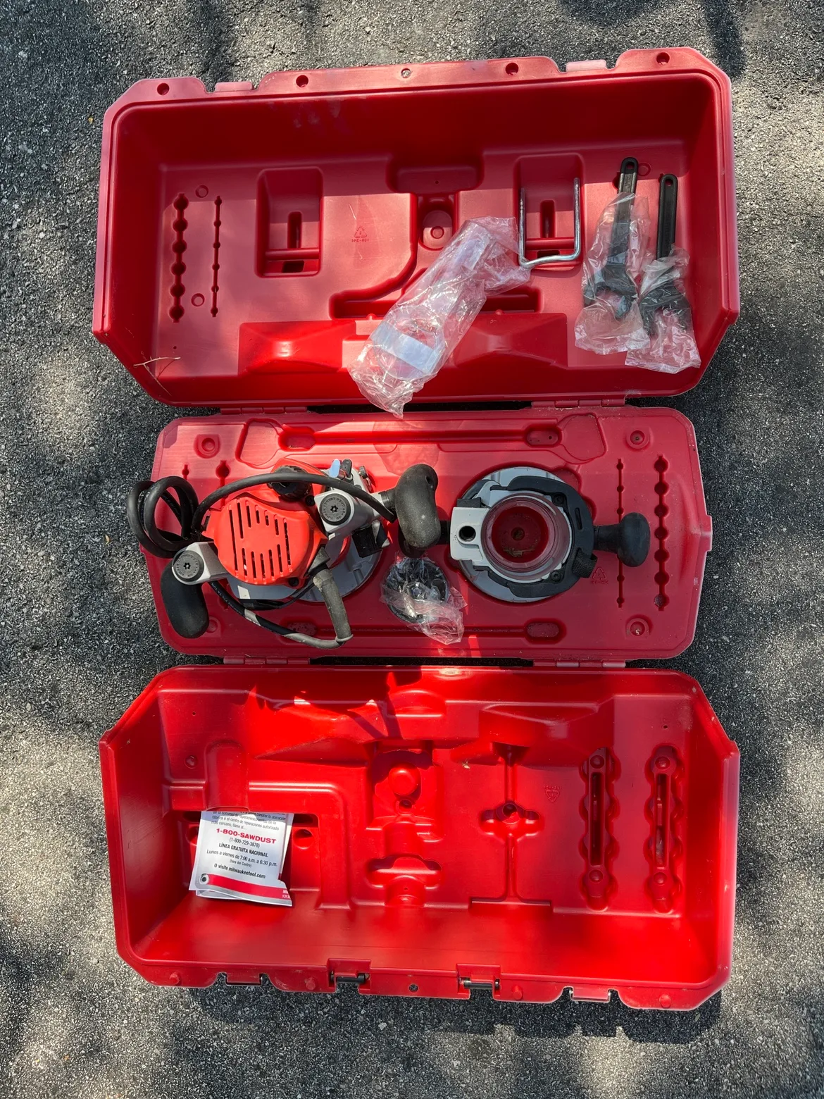 Milwaukee 1-3/4 Max HP Router Combo Kit image indicator(4)