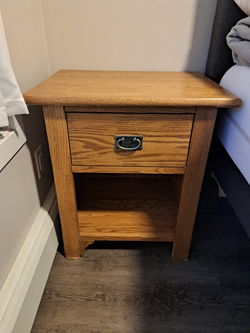 Wood Nightstand x2 - photo 2