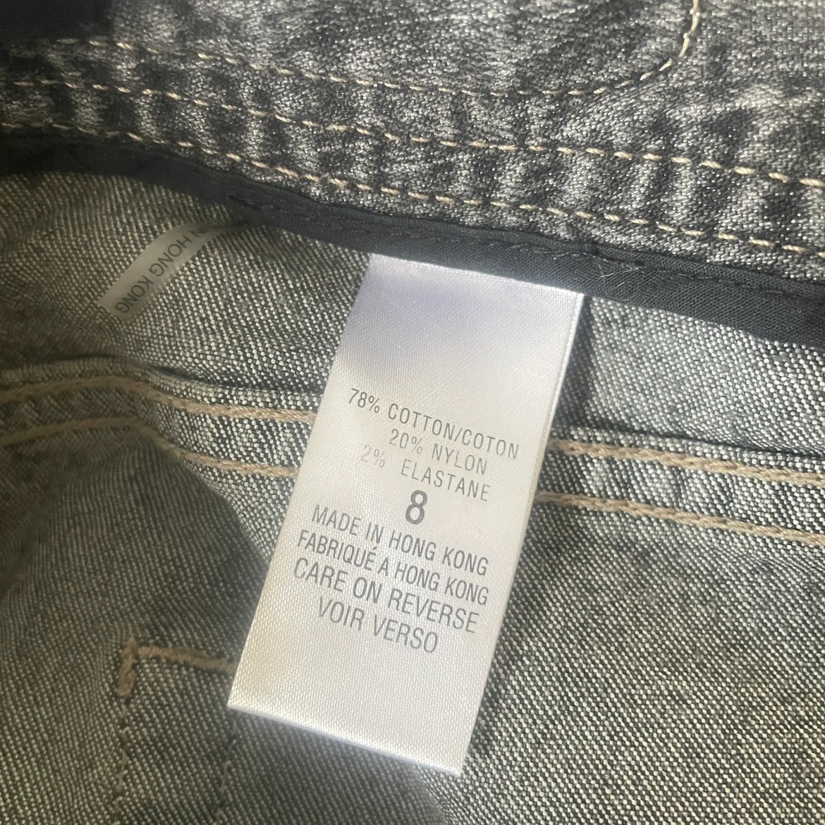 Elie Tahari Black Straight Leg Jeans Size 8 image indicator(6)