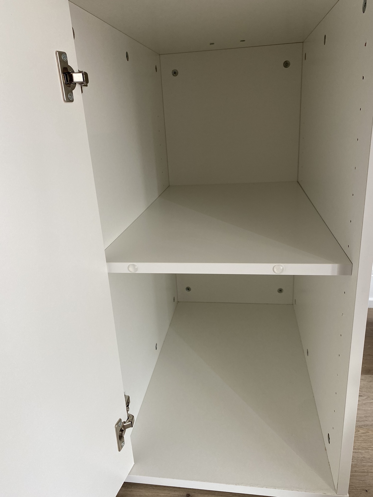 White Desk with Storage - photo 2