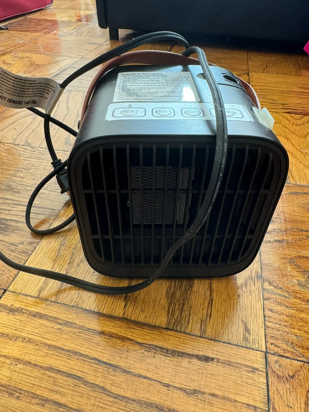 Thermamist Humidifying Space Heater image indicator(4)