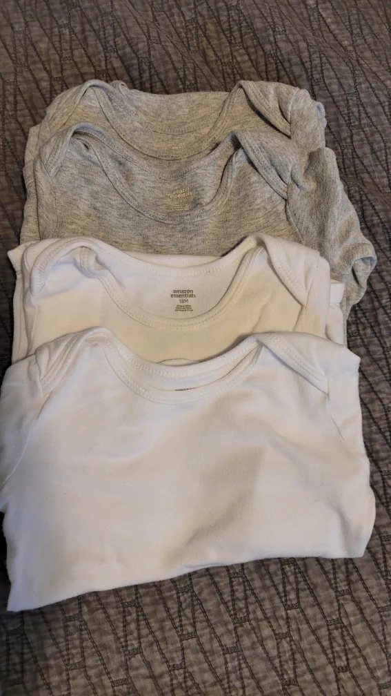 Amazon Essentials Baby Bodysuit 18M, 5pack thumbnail