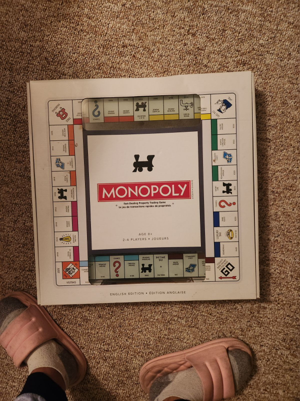 Monopoly Glass Edition Game never opened