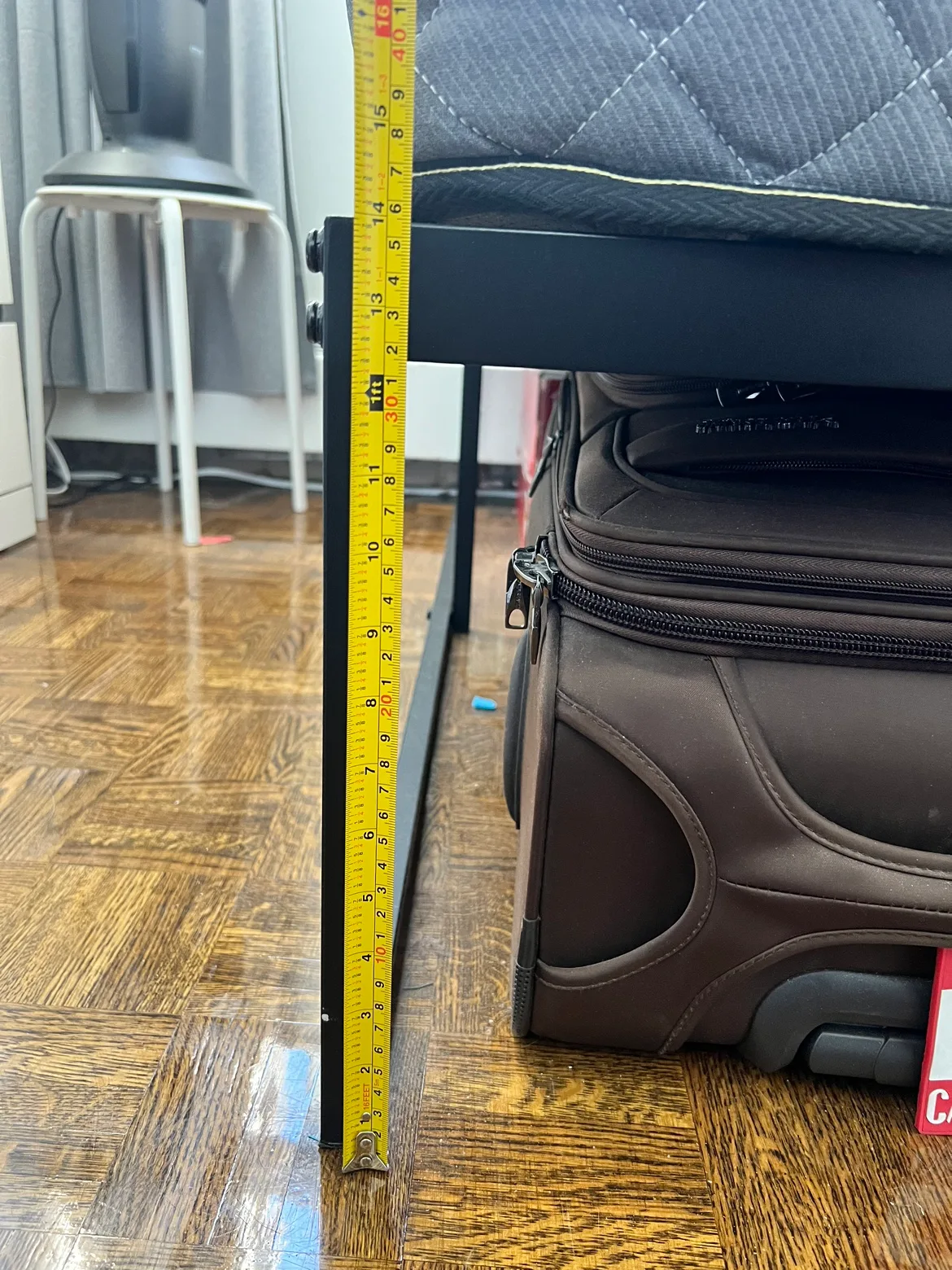 Zinus Full or Double Black Metal Bed Frame and Crystli Mattress image indicator(8)