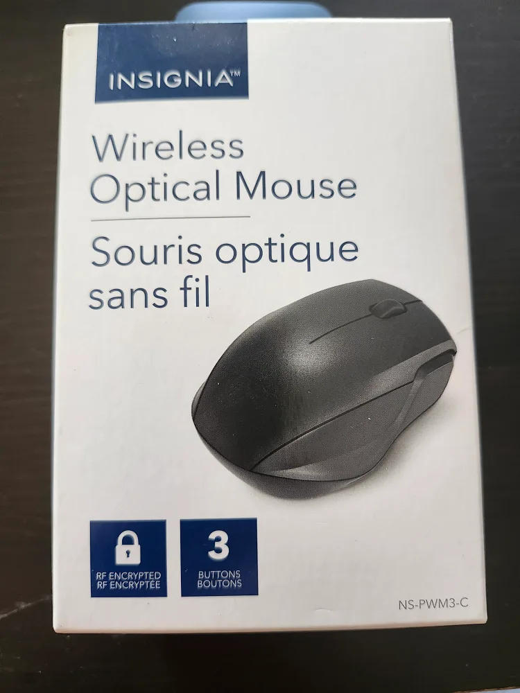 Insignia Wireless Optical Mouse thumbnail