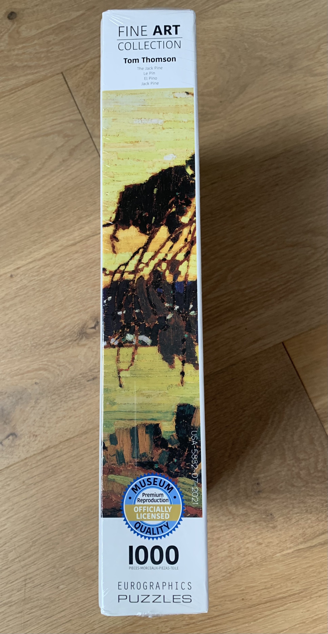 Tom Thomson "The Jack Pine" 1000 Piece Puzzle - photo 2