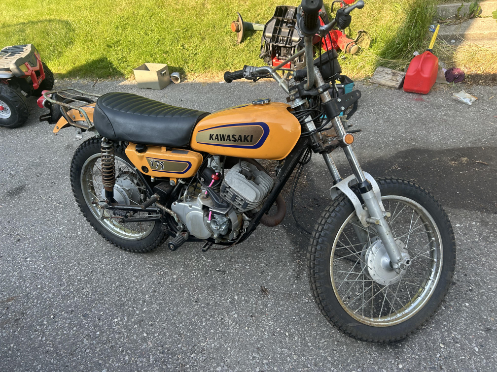 Kawasaki 175cc Motorcycle
