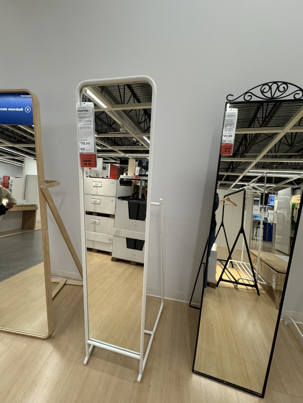 IKEA Full Length Mirror - photo 3