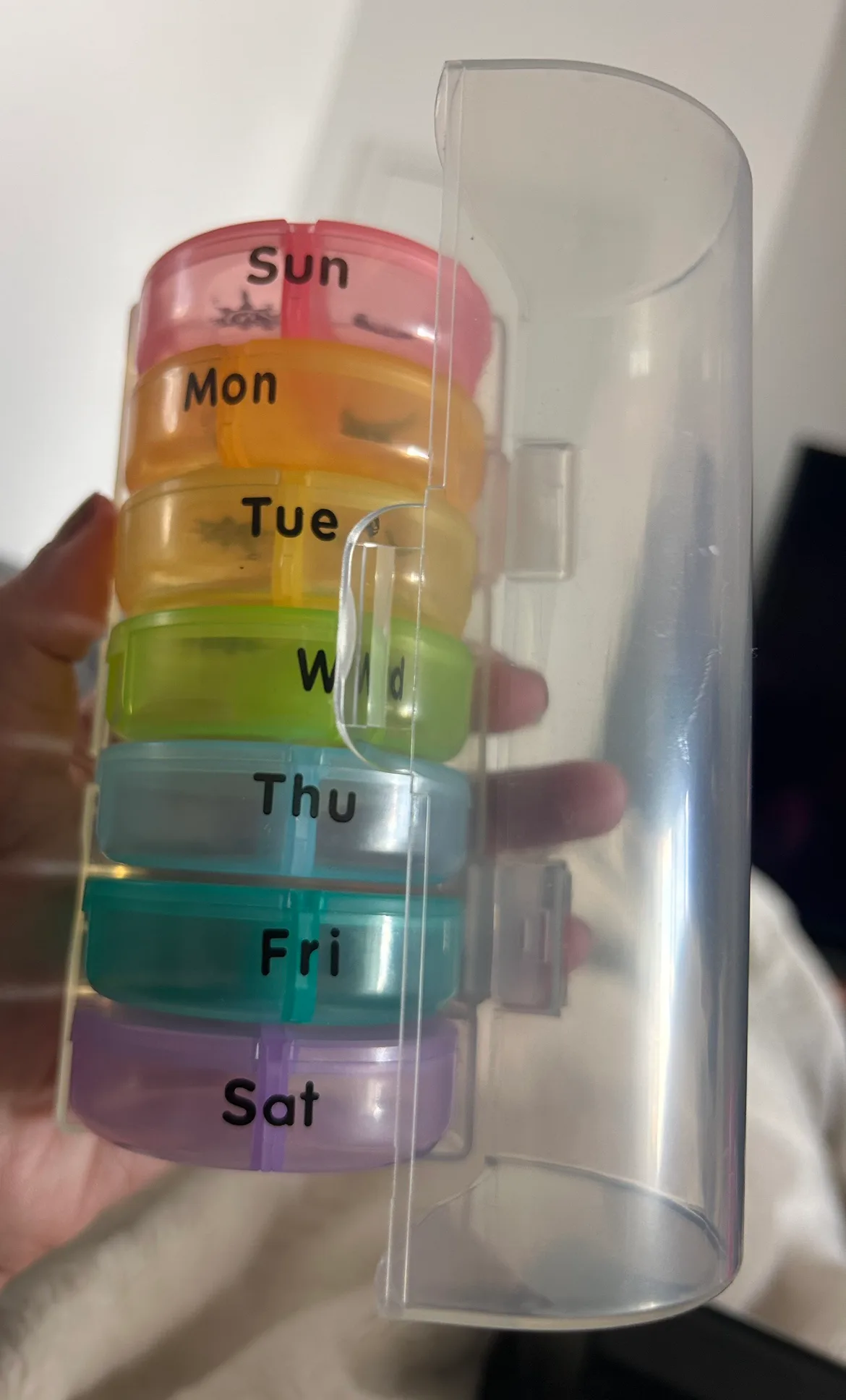 Medicine/Pill Organizer - weekly and day and night thumbnail