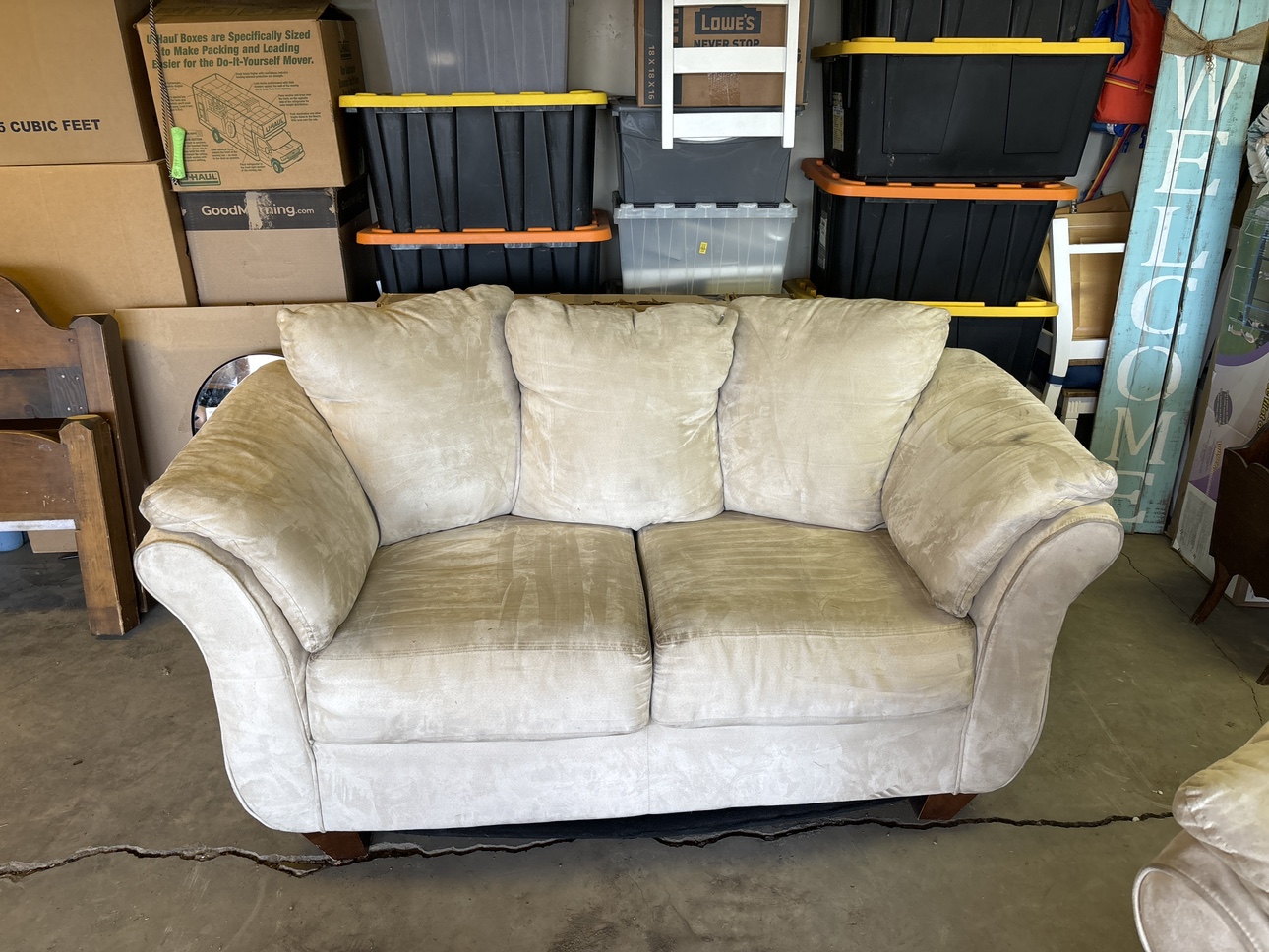 FREE love seat and chair