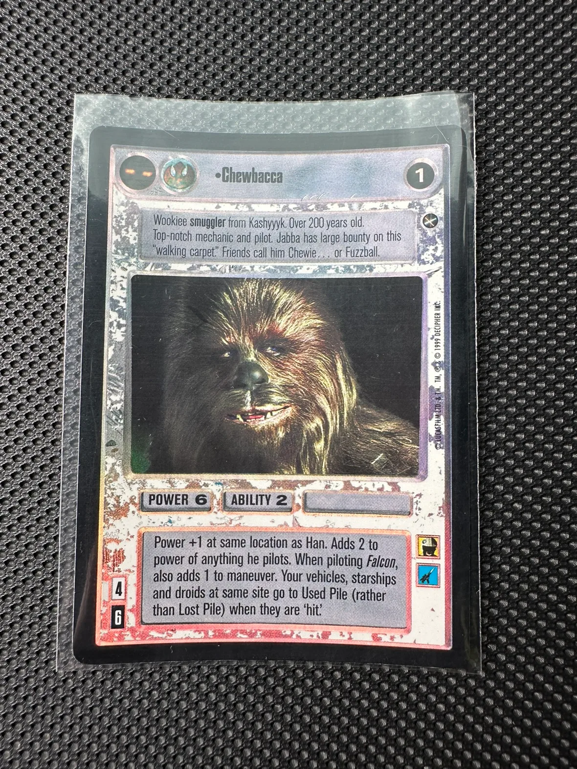 Chewbacca Star Wars CCG Holo thumbnail
