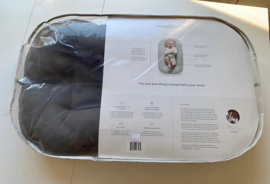 BNIP Snuggle Me Infant Lounger - Sparrow image indicator(2)