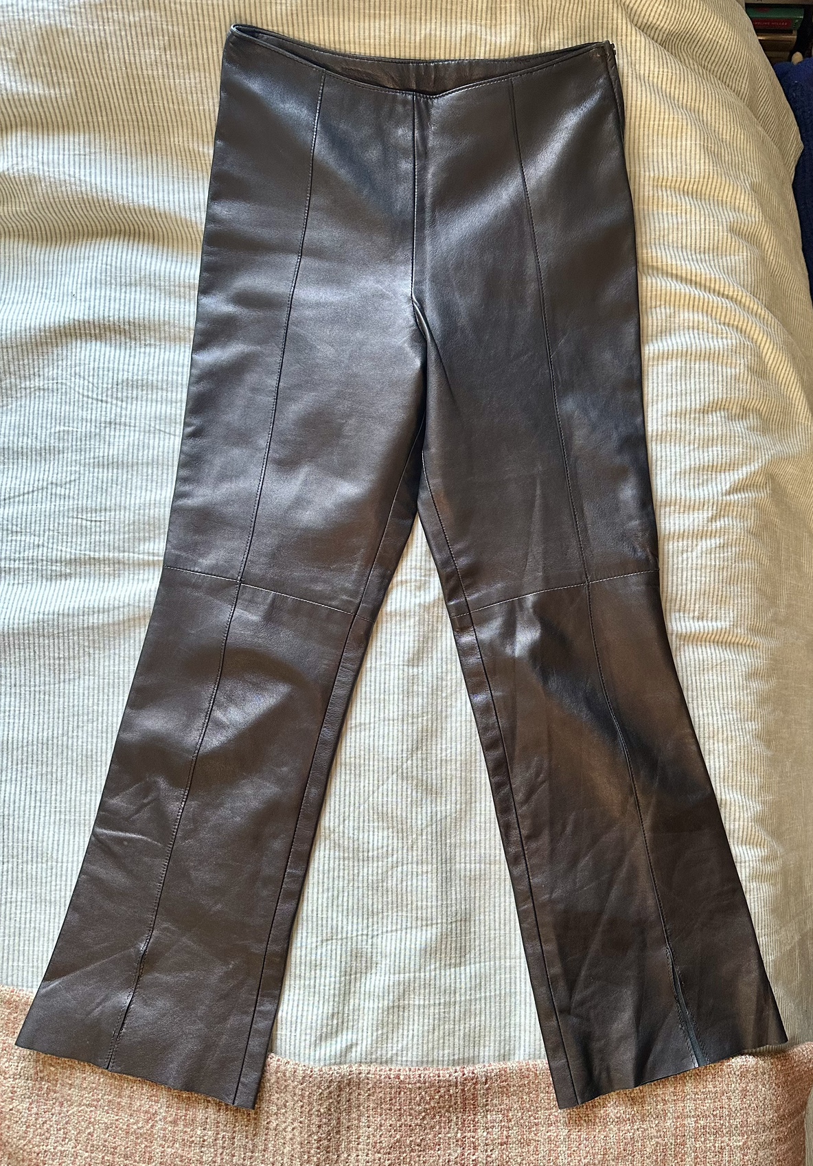 Danier Black Leather Pants