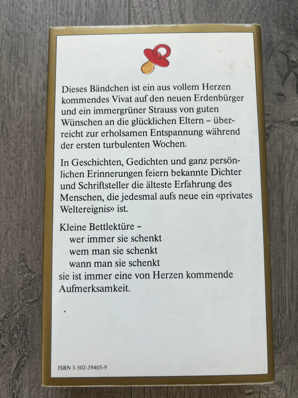 Kleine Bettlektüre German Book image indicator(2)