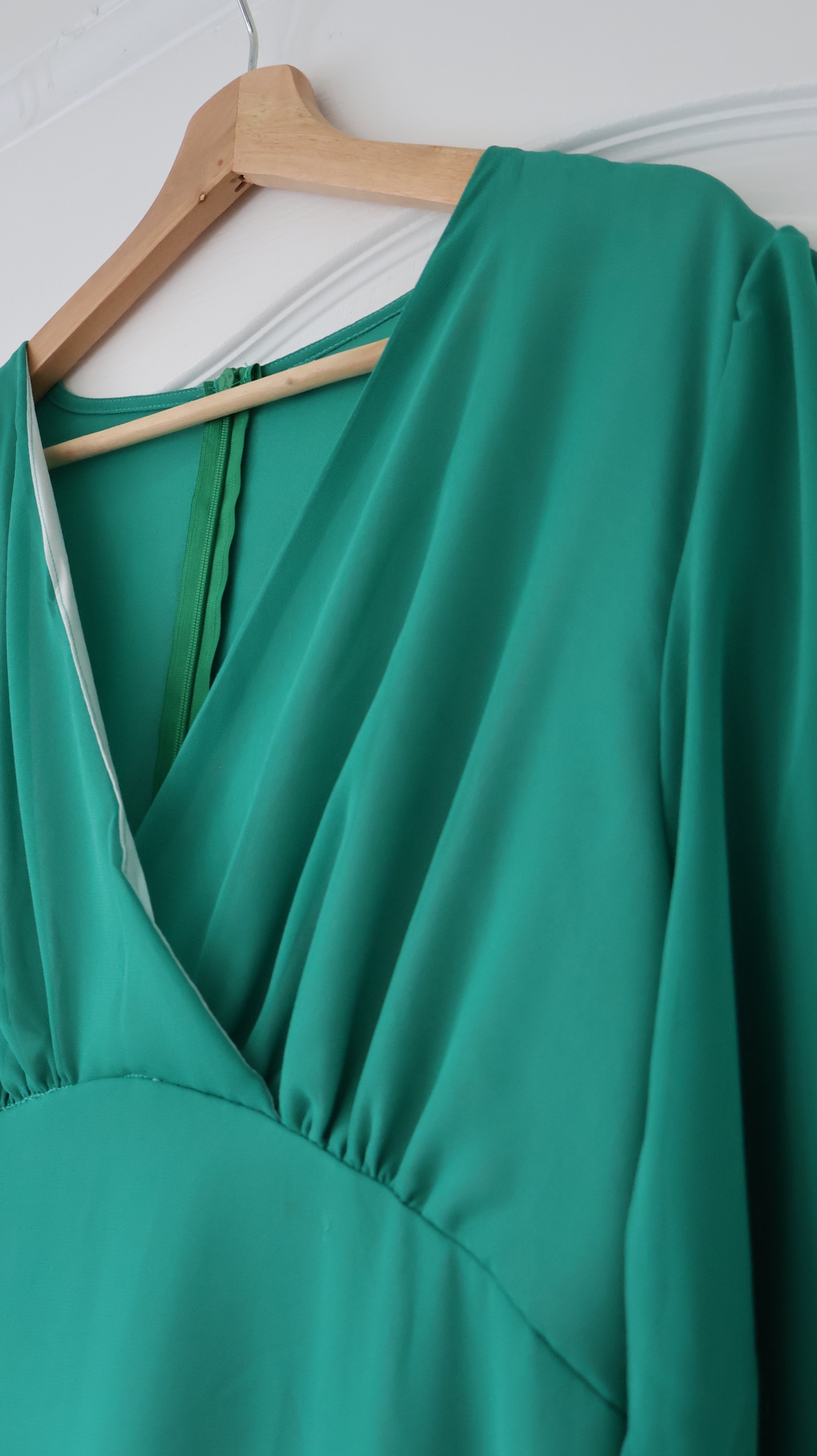 Green 3/4 Sleeve Dress - photo 3