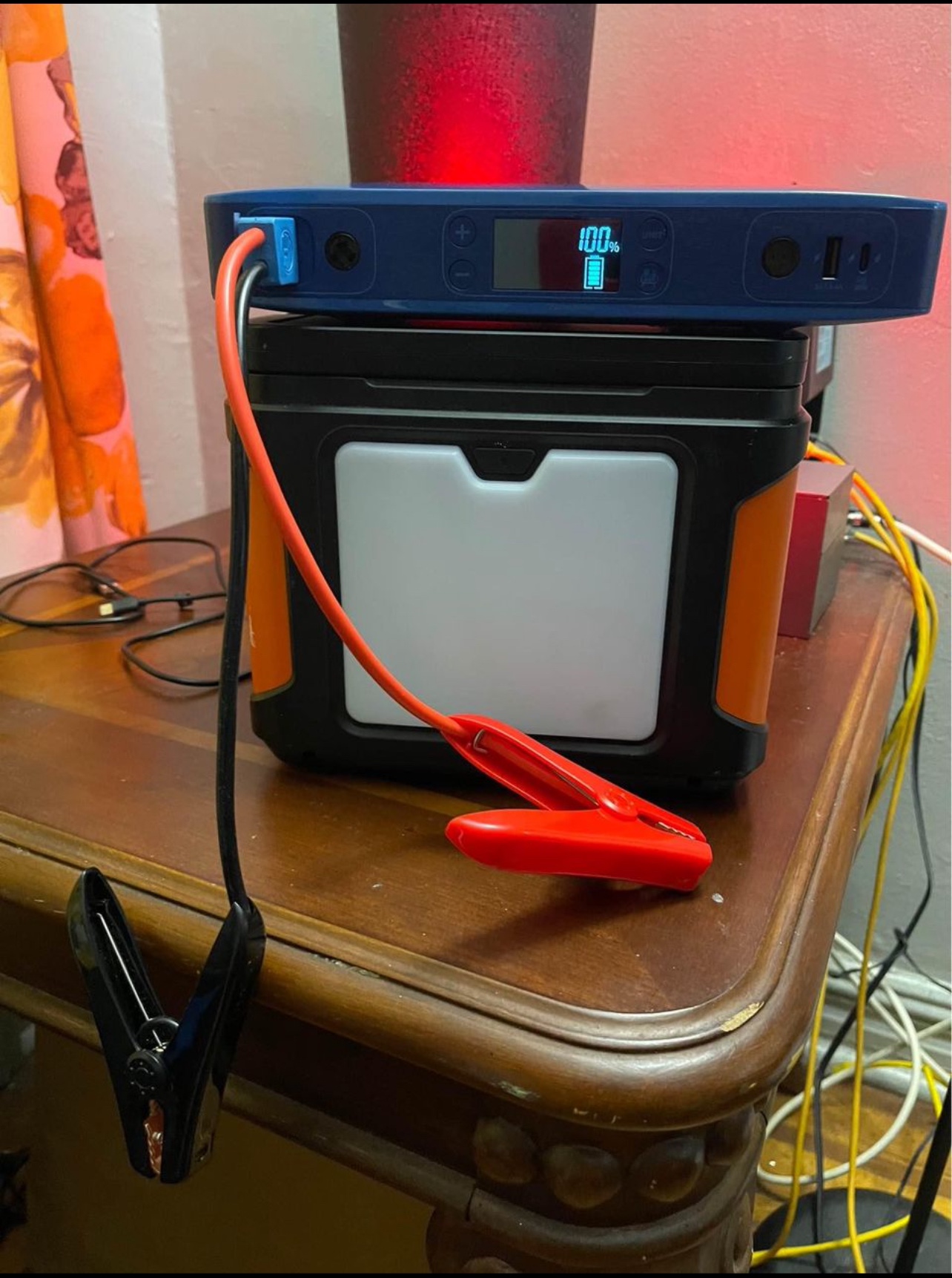 Portable Car Jump Starter and Power Station - photo 3