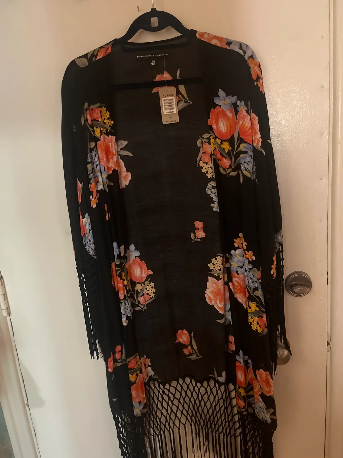 Torrid Floral Kimono thumbnail