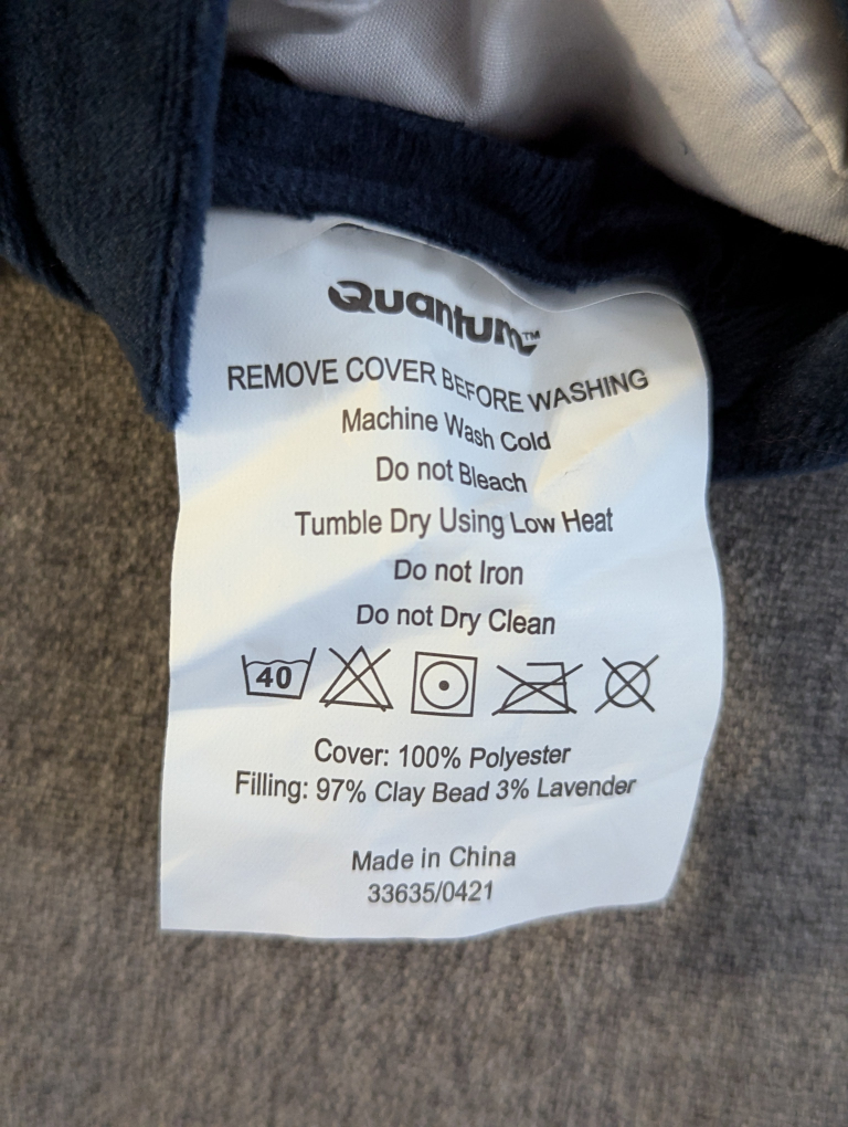 Quantum Weighted Hot Cold Bag #freecycle - photo 5