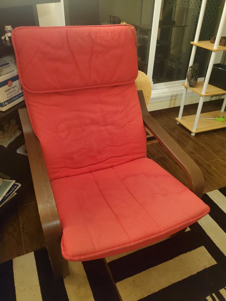 Two Red Armchairs