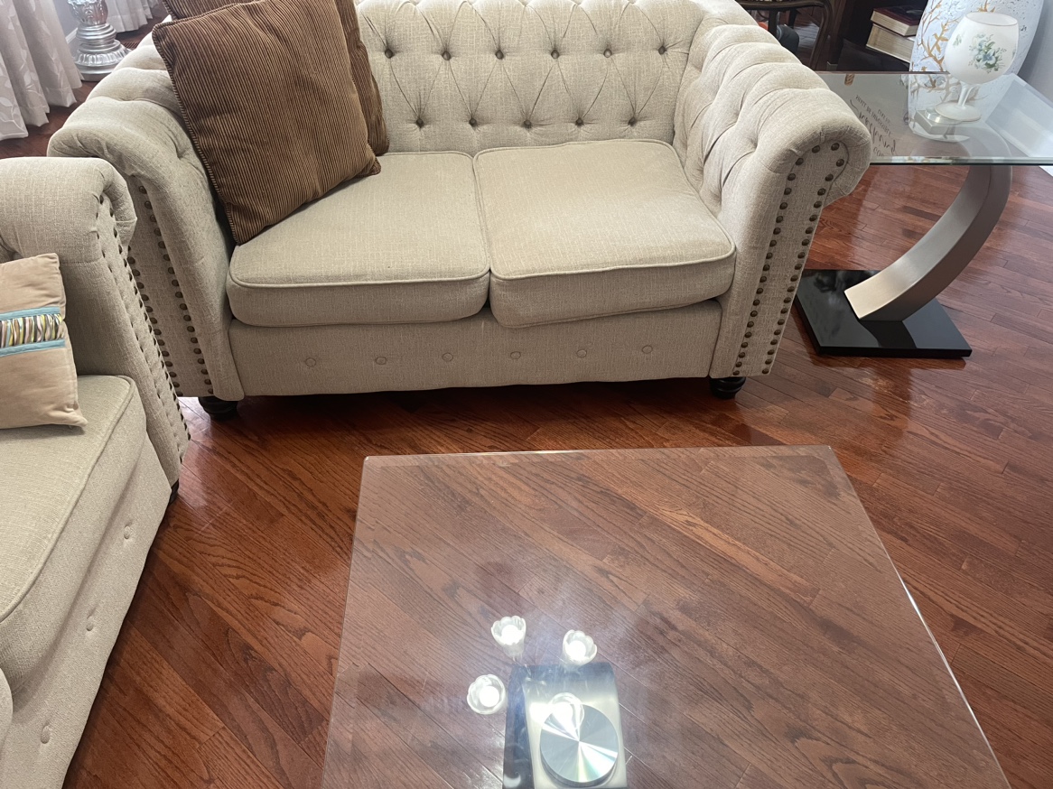 Set of 2 couches and coffee table  🧡 - photo 3