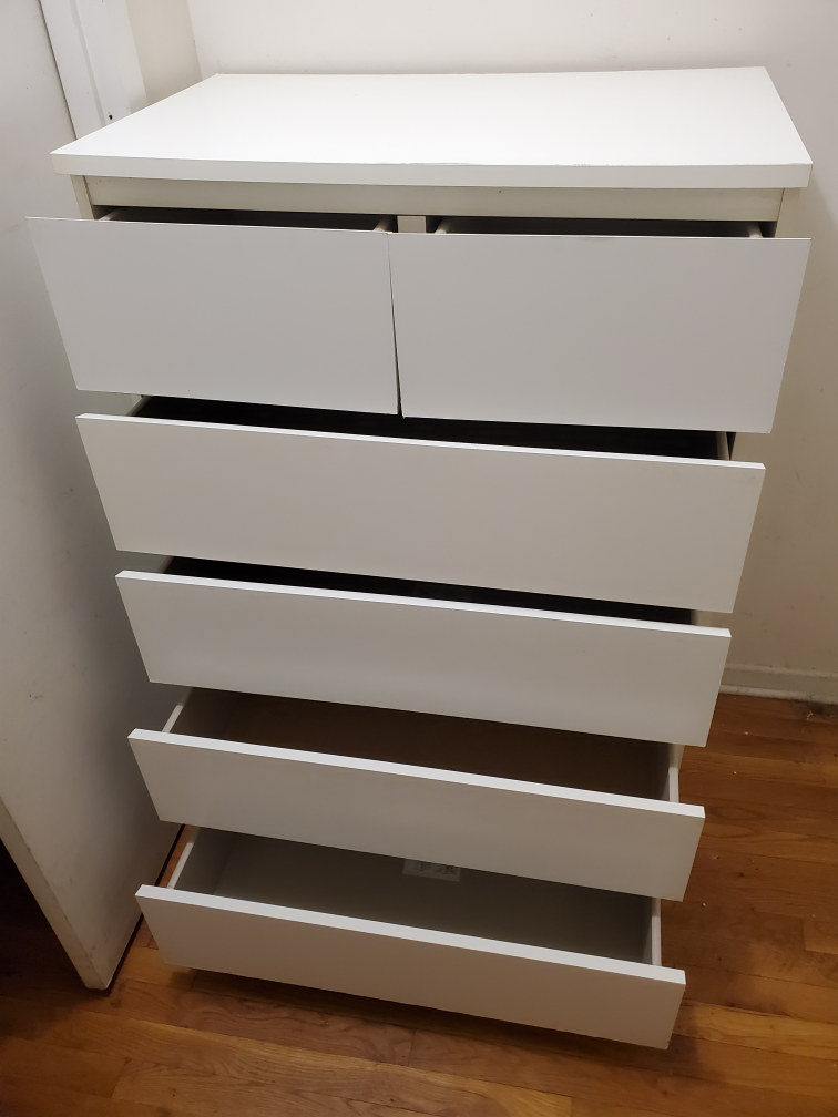 IKEA MALM 6-Drawer Chest 🧡 - photo 2
