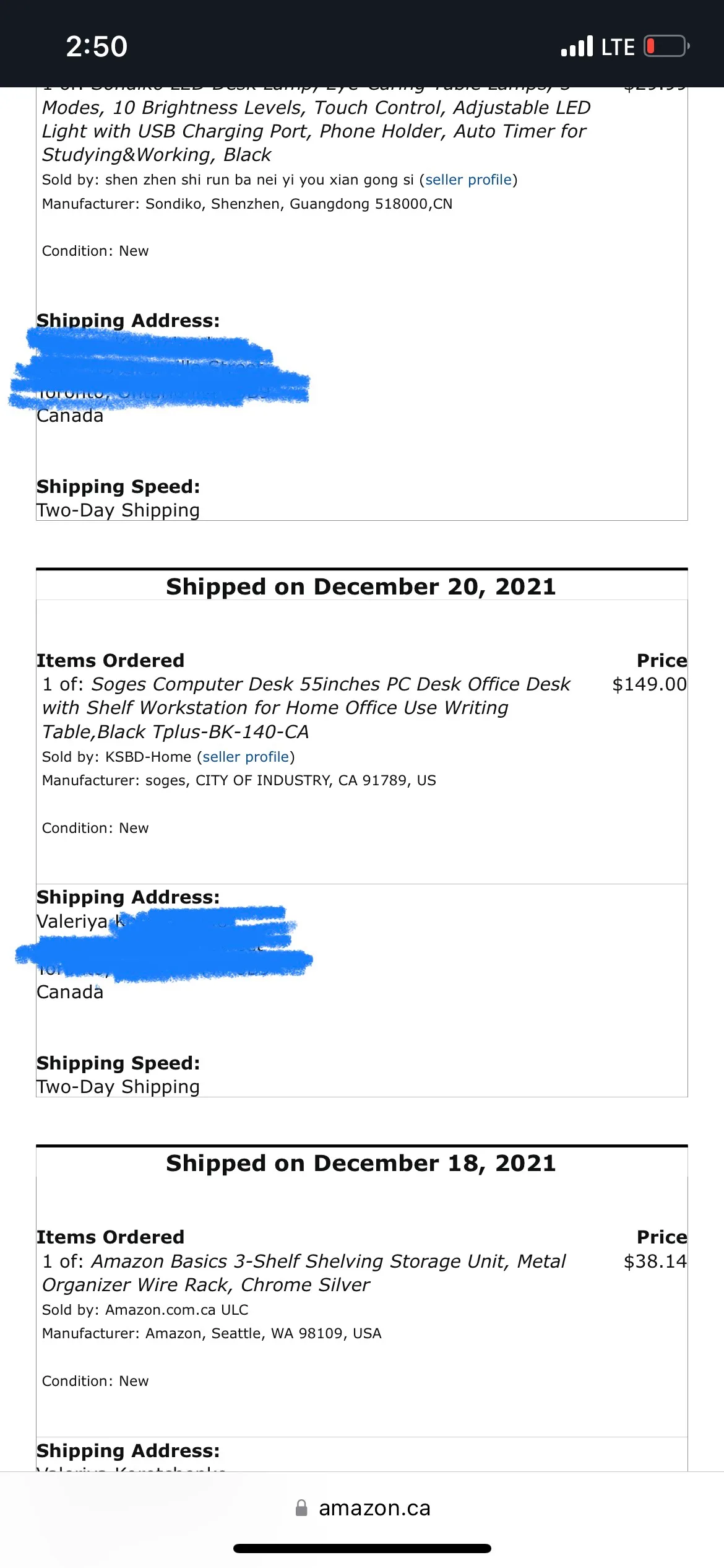 Soges Computer Desk (original price 168$) image indicator(4)