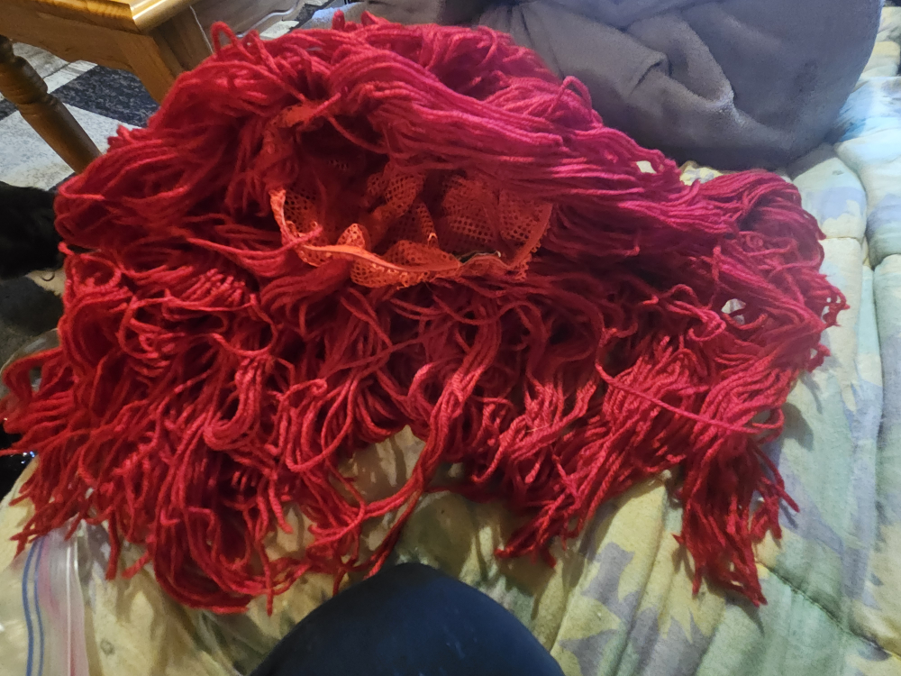 Nightmare Before Christmas Sally wig