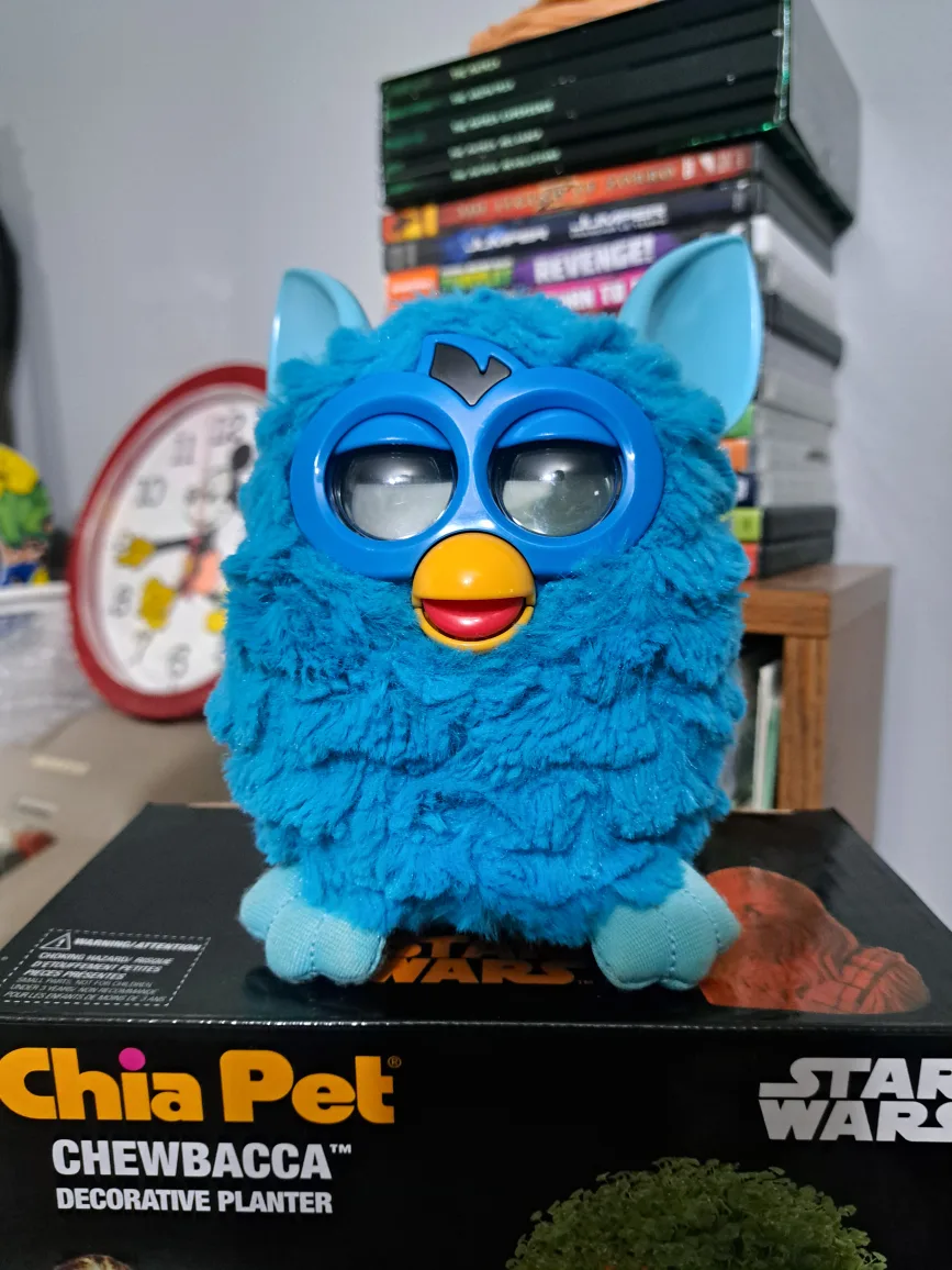 Furby Boom Blue Interactive Works Great thumbnail