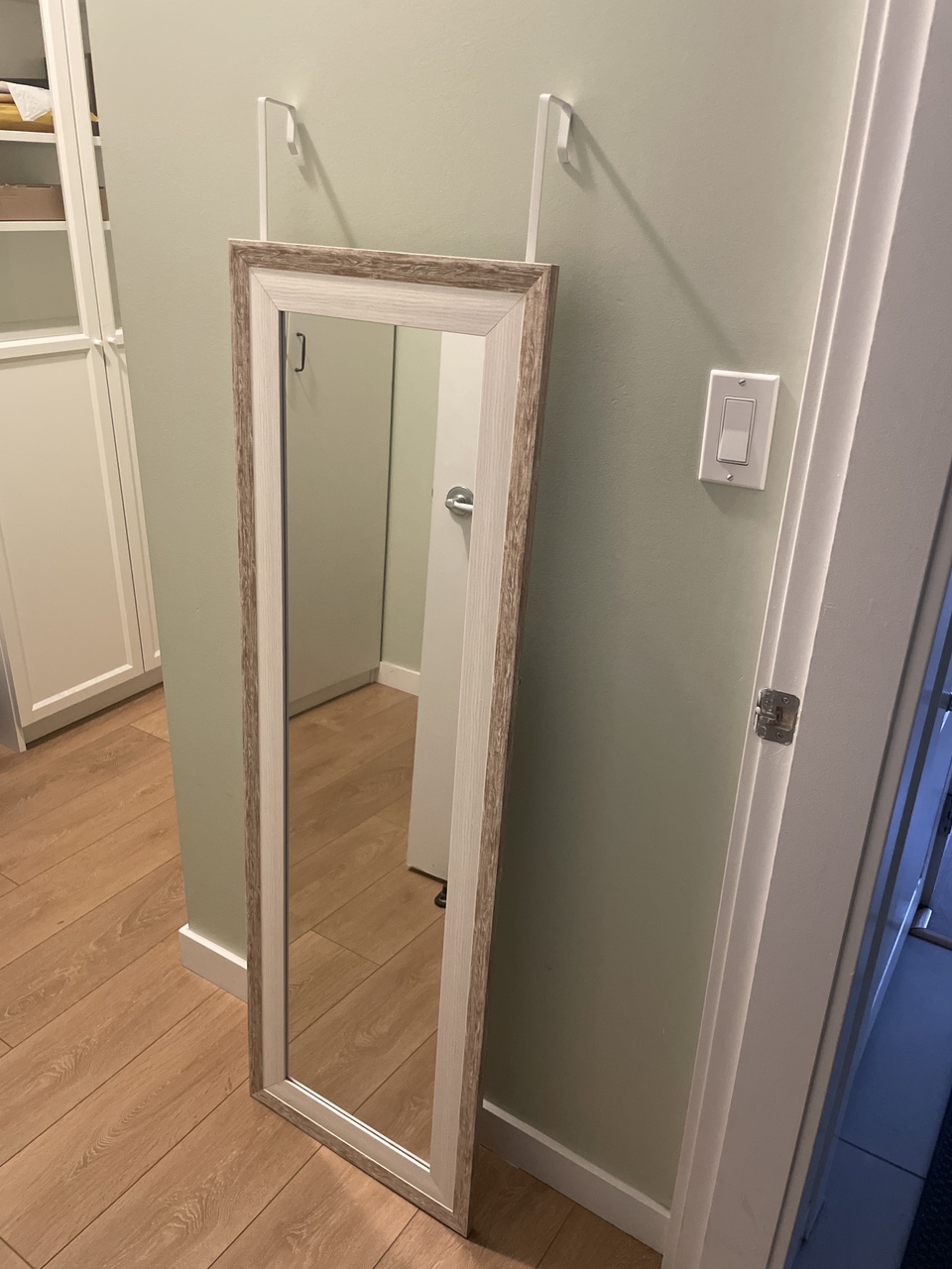 Full-Length Over-the-Door Mirror - photo 2