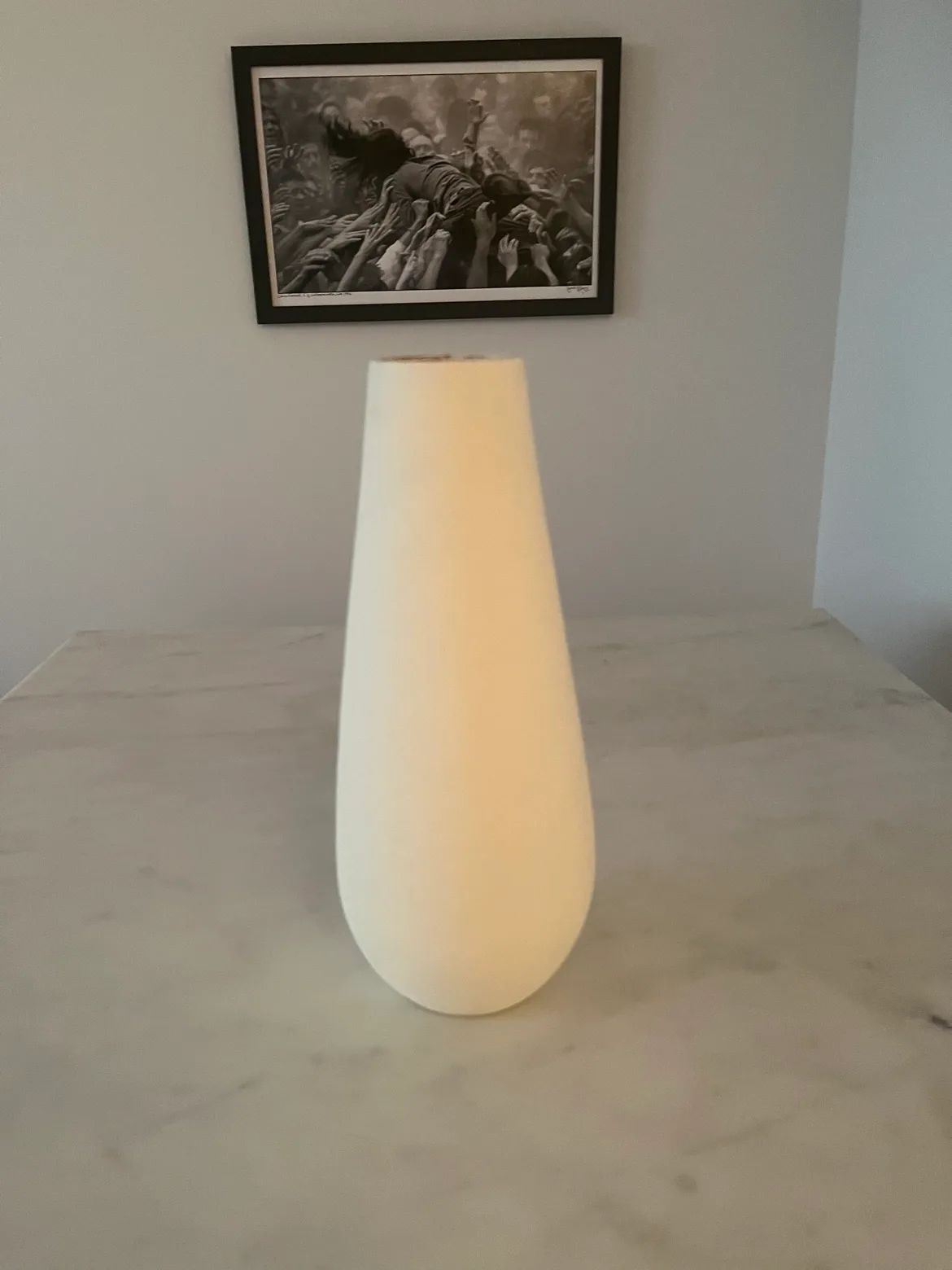 CB2 White Vase thumbnail