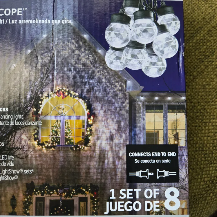 LED LightShow Projection Kaleidoscope 8 Lights image indicator(2)