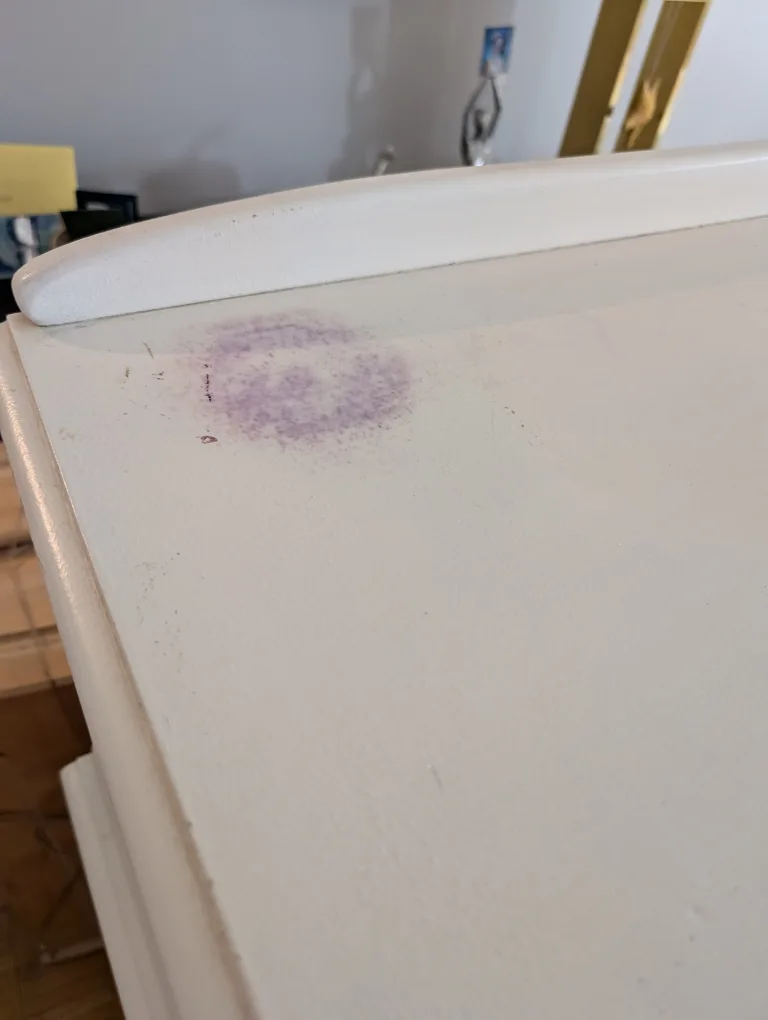 White Dresser - wood, 5 drawers image indicator(4)