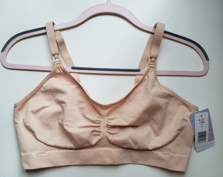 Seamless Nowire Nursing Bra XL image indicator(6)