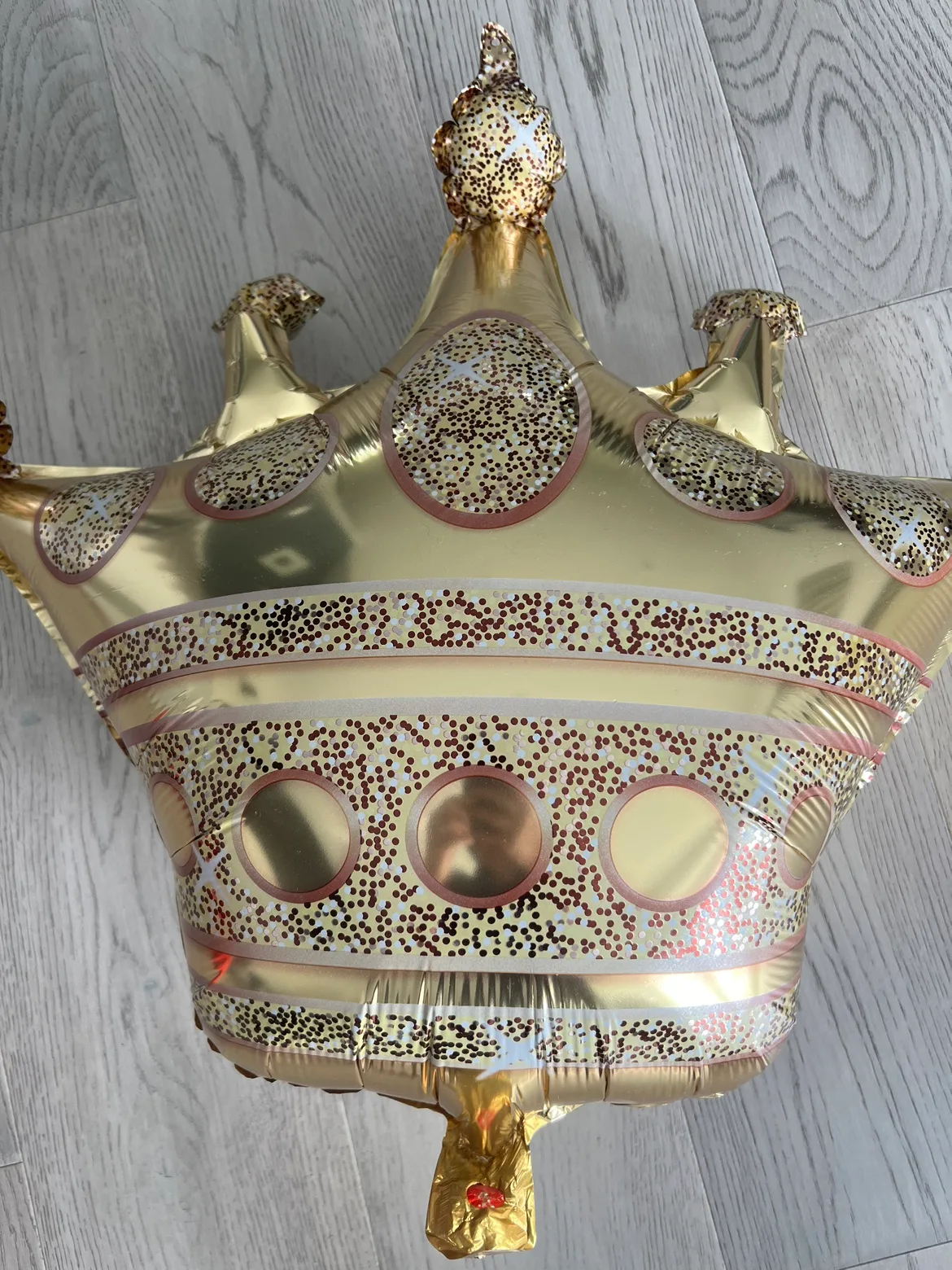 🧡Gold Crown Balloon thumbnail