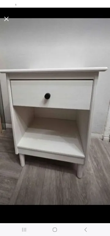Mid-Century Modern Solid Wood Nightstand thumbnail