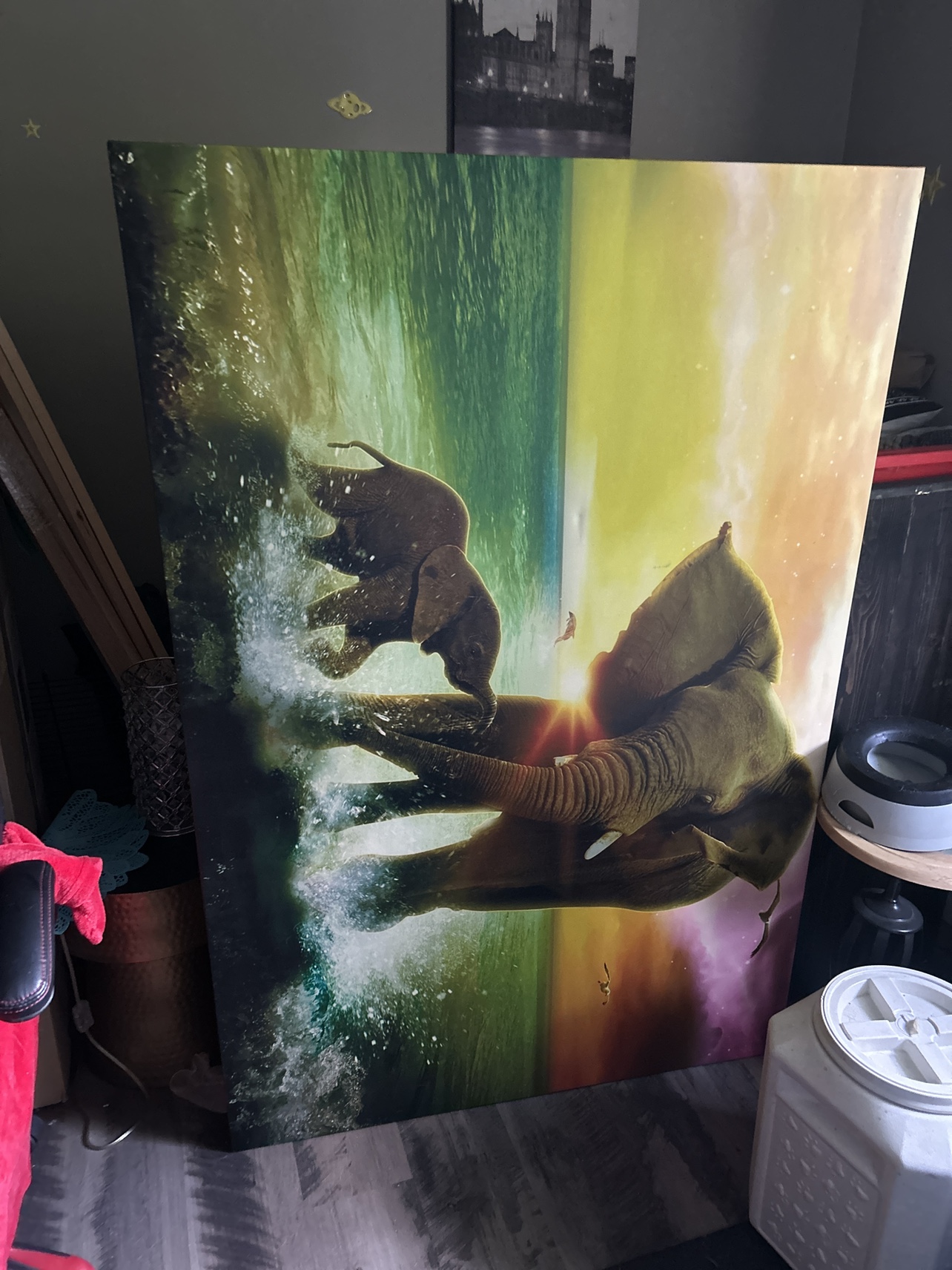 Elephant Canvas Wall Art