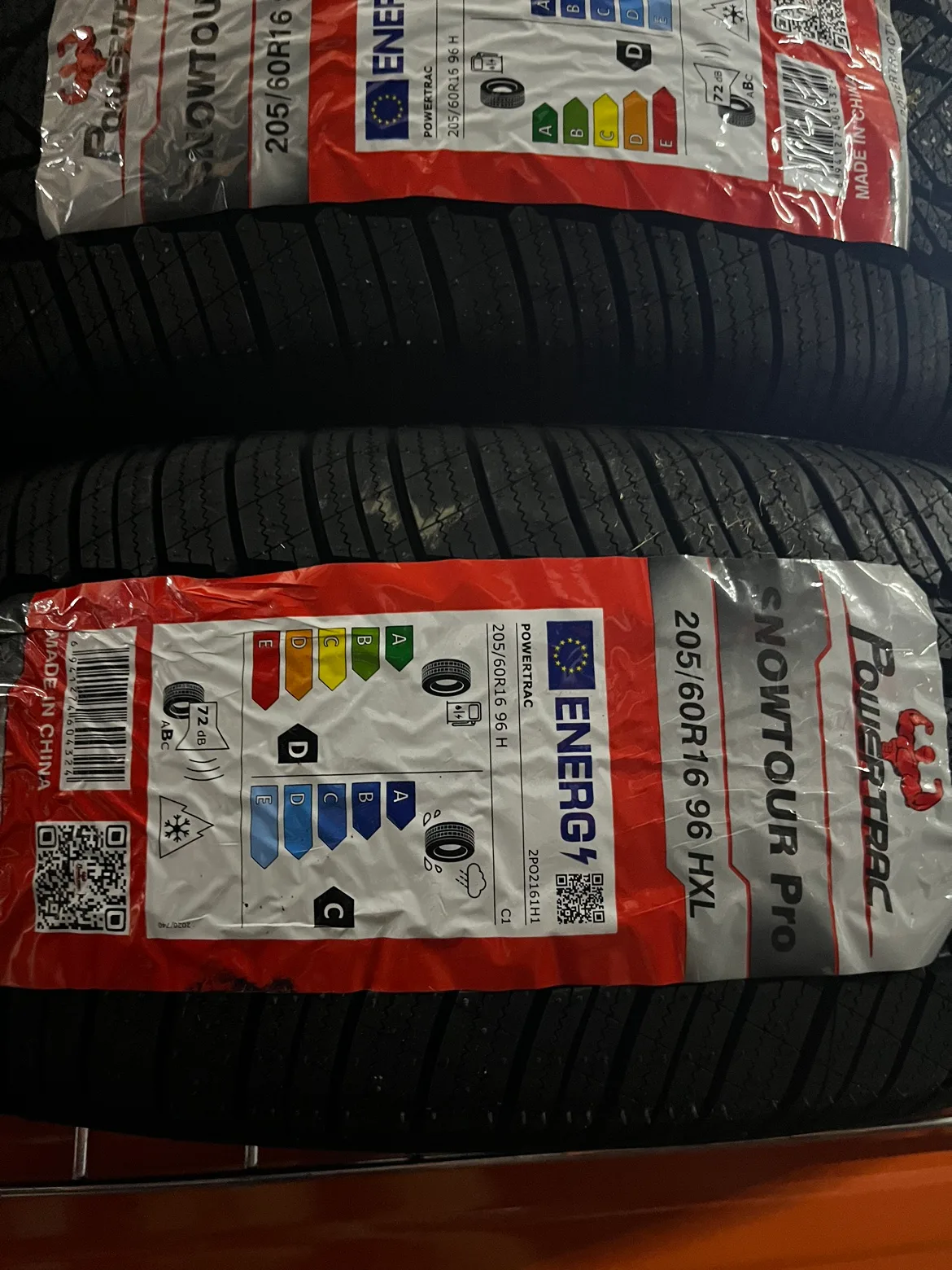 BRAND NEW POWERTRAC WINTER TIRE 205/60/16 image indicator(2)