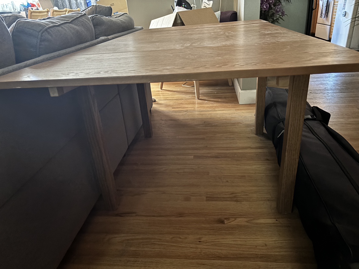 Dining Table with self storing leaves 🧡 - photo 5