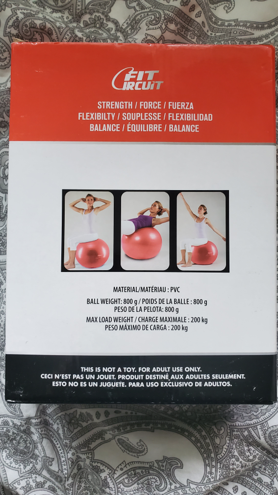 Fit Circuit Exercise Ball - photo 2