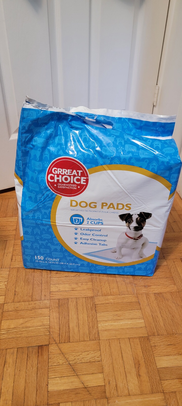 Great Choice Dog Pads 150pieces (almost new)