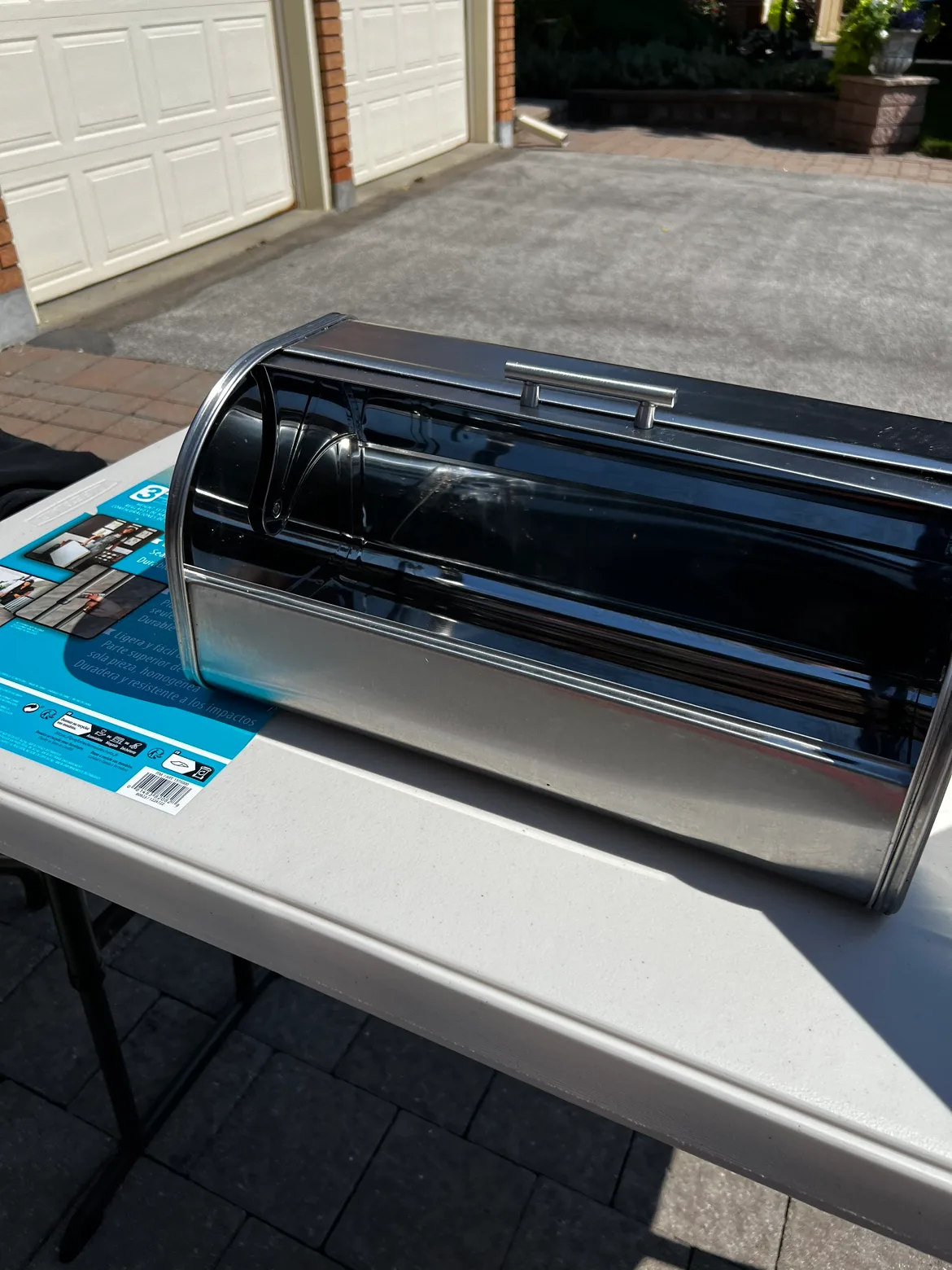 Stainless Steel Bread Bin image indicator(2)