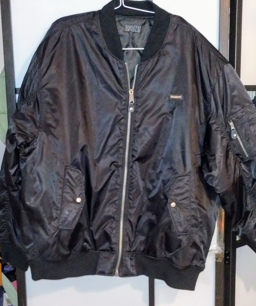 Southpole Black Bomber Jacket - photo 2