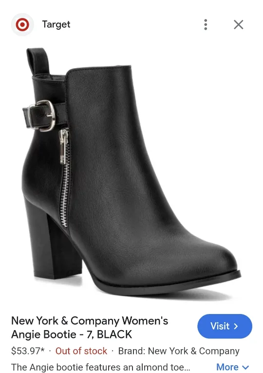 New York & Company Women's Angie Bootie thumbnail