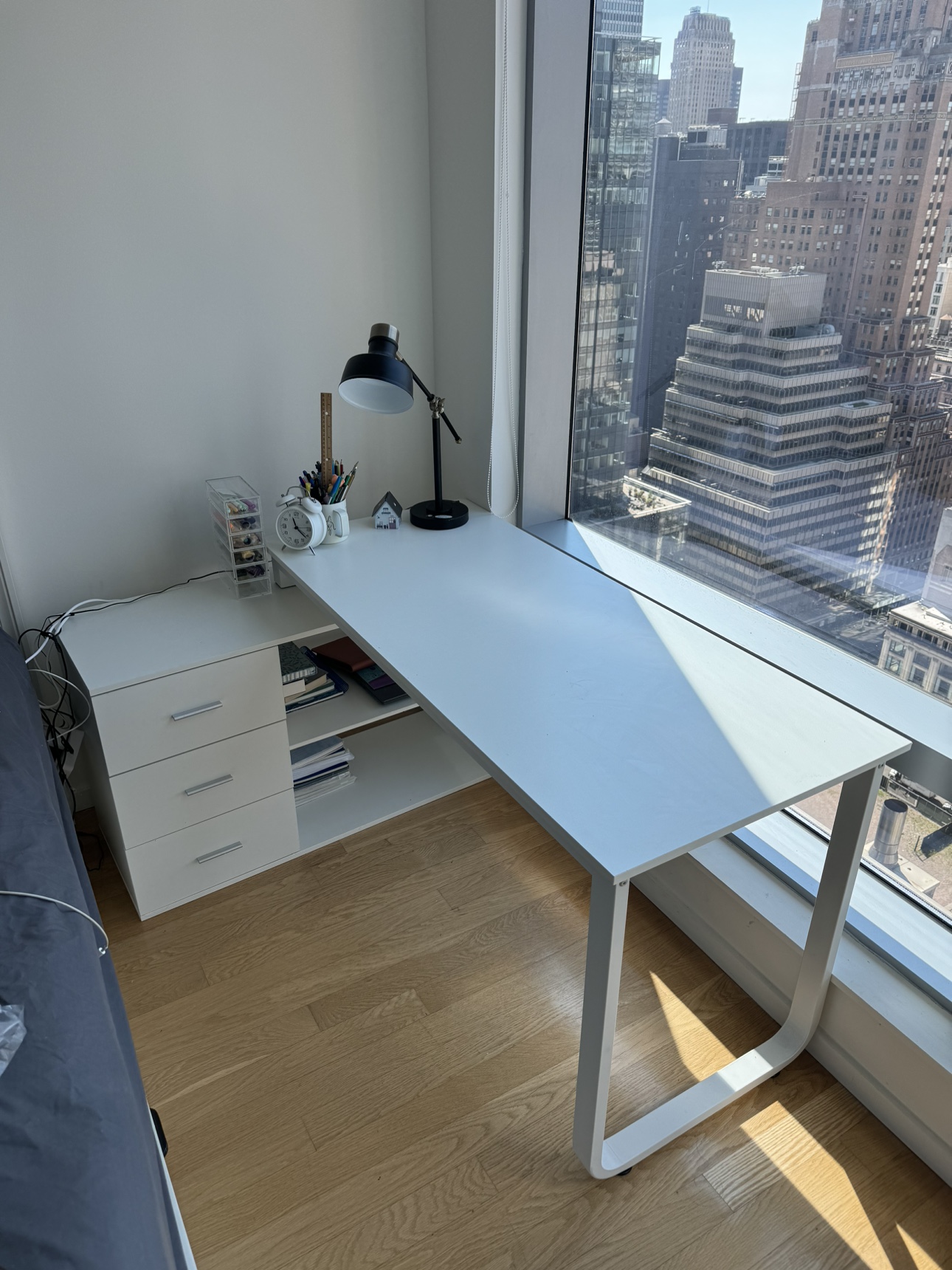 Desk with drawer - photo 2