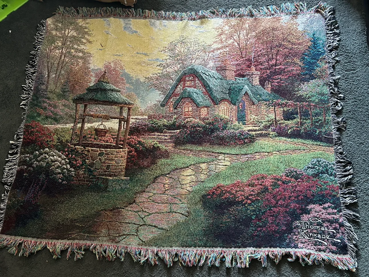Thomas Kinkade: Frame Art/Throw/Table Runner image indicator(3)