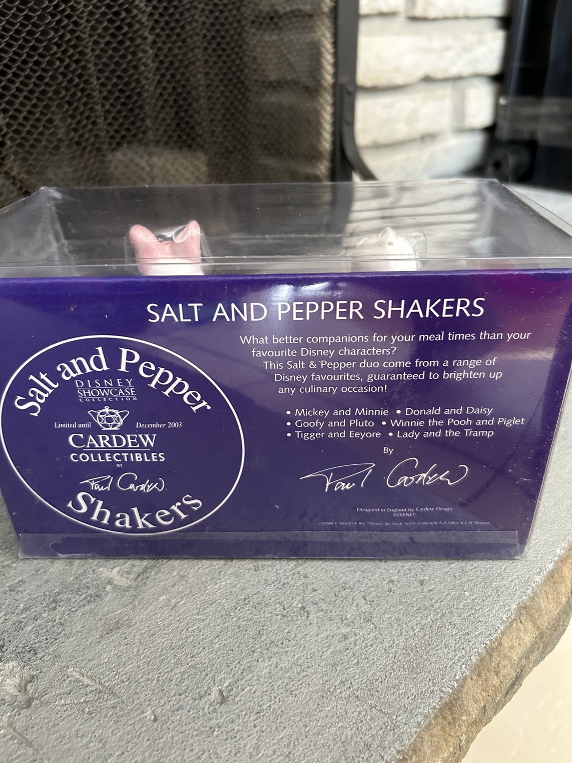Disney Showcase Salt and Pepper Shakers - photo 2